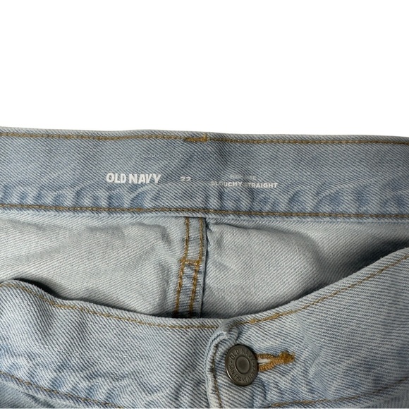 Old Navy Blue Jean Shorts Distressed Cut-Off Style - Picture 5 of 6